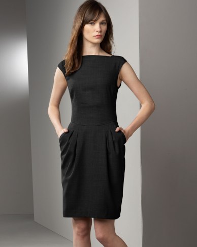 magaschoni-shift-pocket-dress